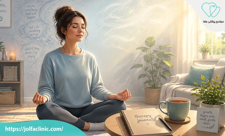 کاهش اضطراب و افکار وسواسی با درمان شناختی رفتاری