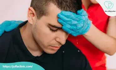 درمان باد کردن سر در اثر ضربه